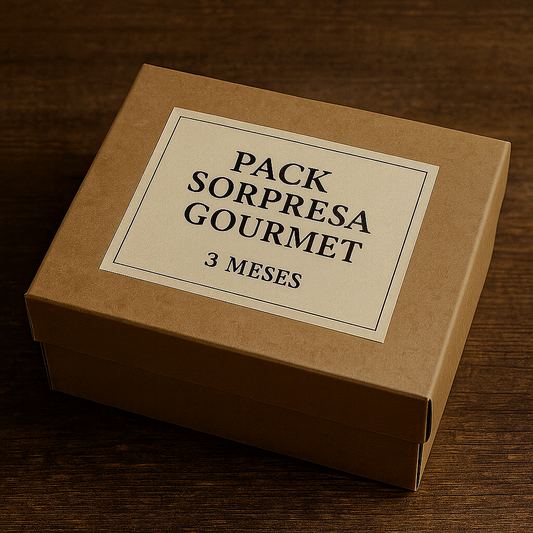 Pack Sorpresa Gourmet — 3 Meses